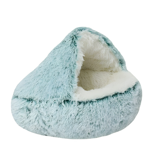 CozyNook Plush Fluffy Dog and Cats Round Bed